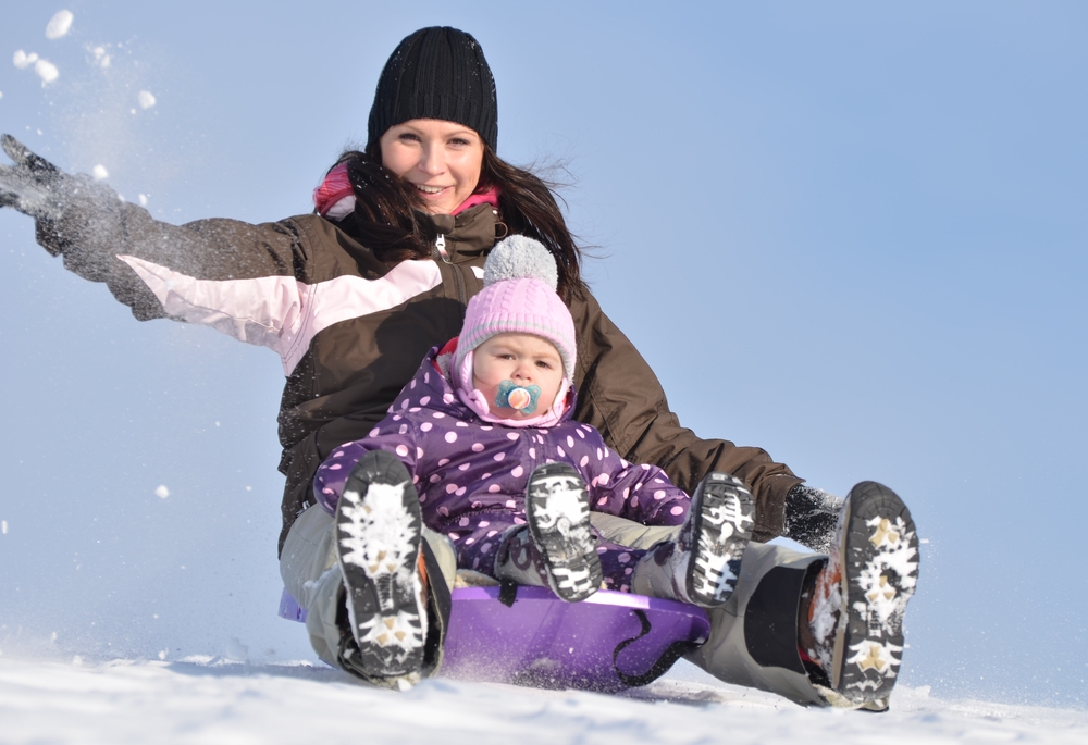 Au ski avec bébé : les précautions à prendre
