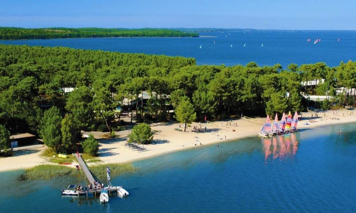 Des vacances près du lac d’Hourtin